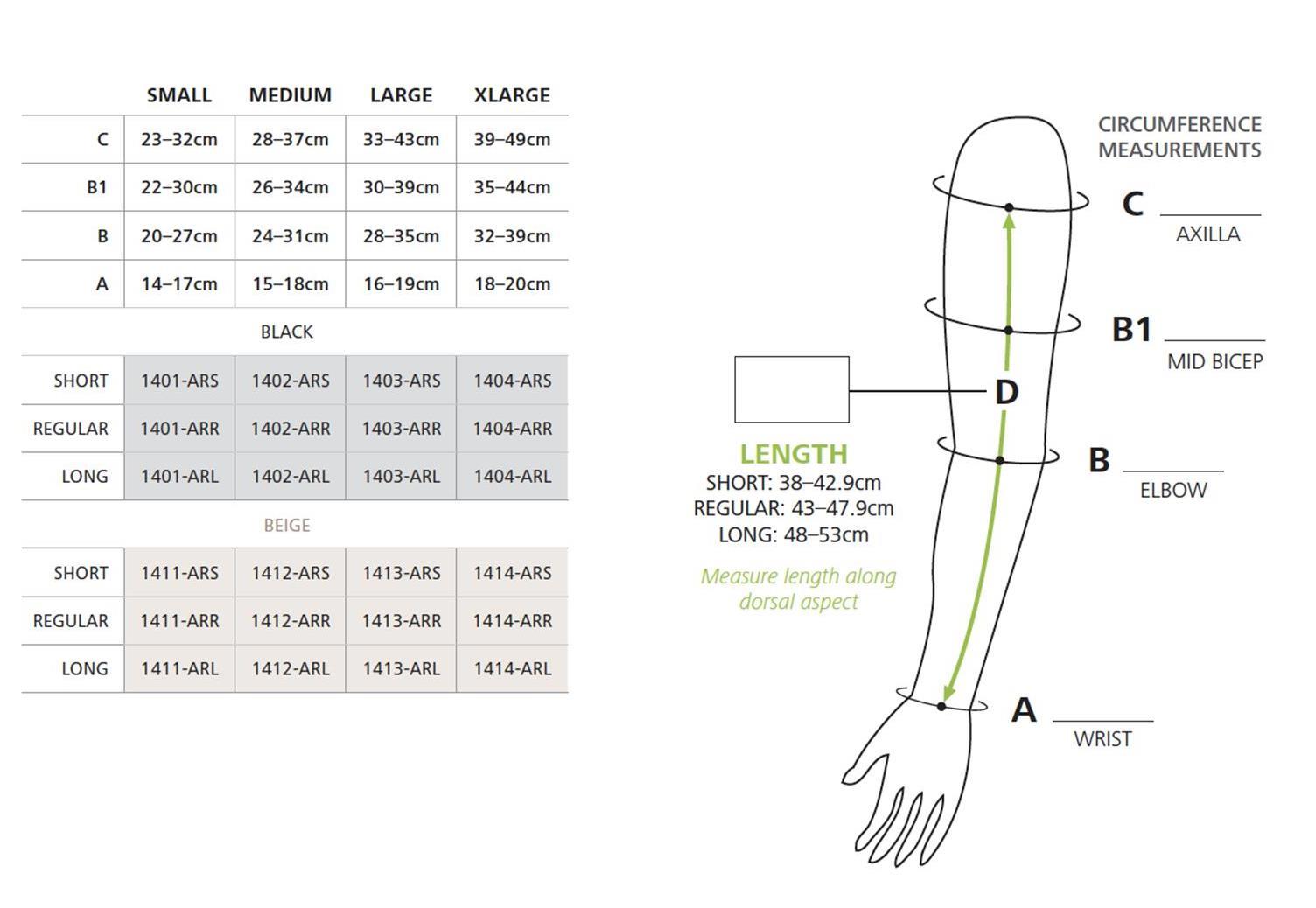 Compreflex Compression Wrap Arm Compression Wrap, Sleeve